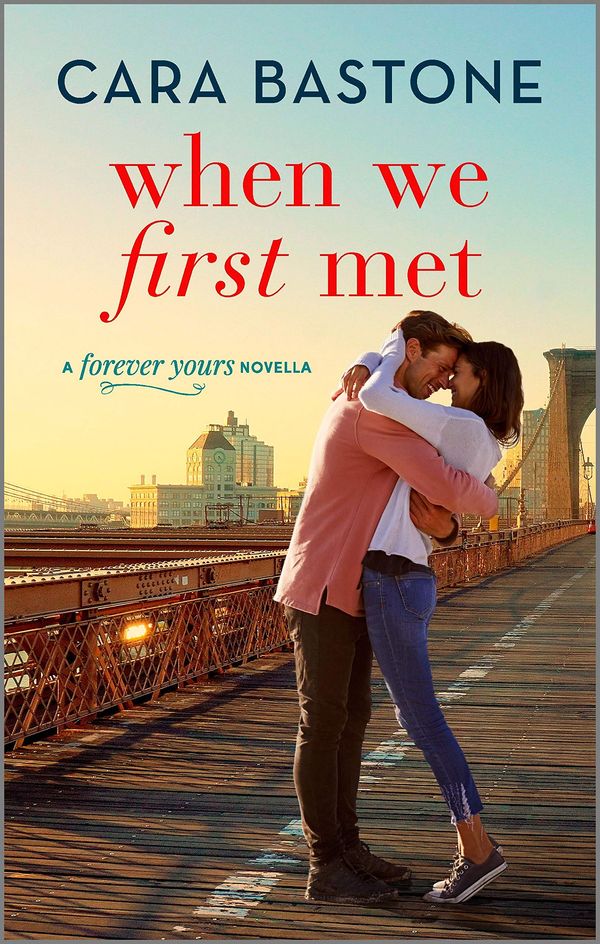 When We First Met Book Cover