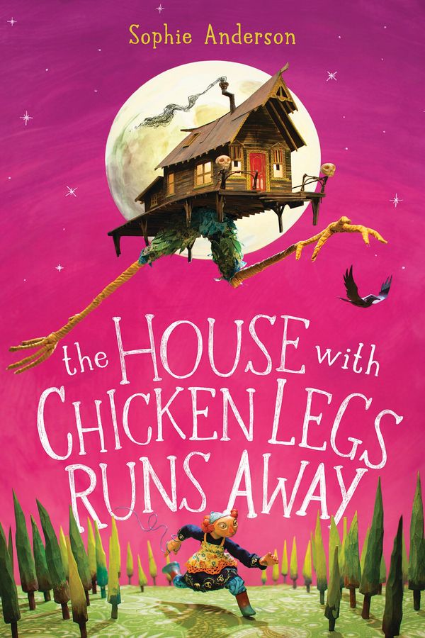 The House With Chicken Legs Runs Away Book Cover