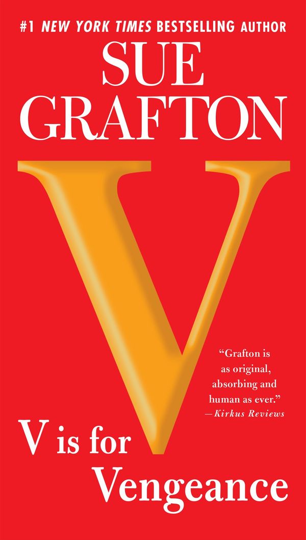 "V" is for Vengeance Book Cover