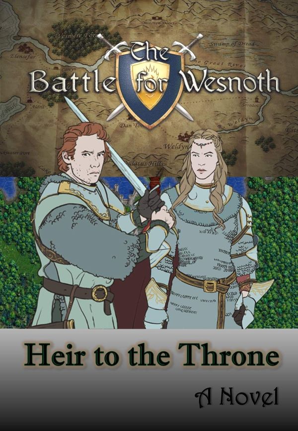 The Battle for Wesnoth: Heir to the Throne Book Cover