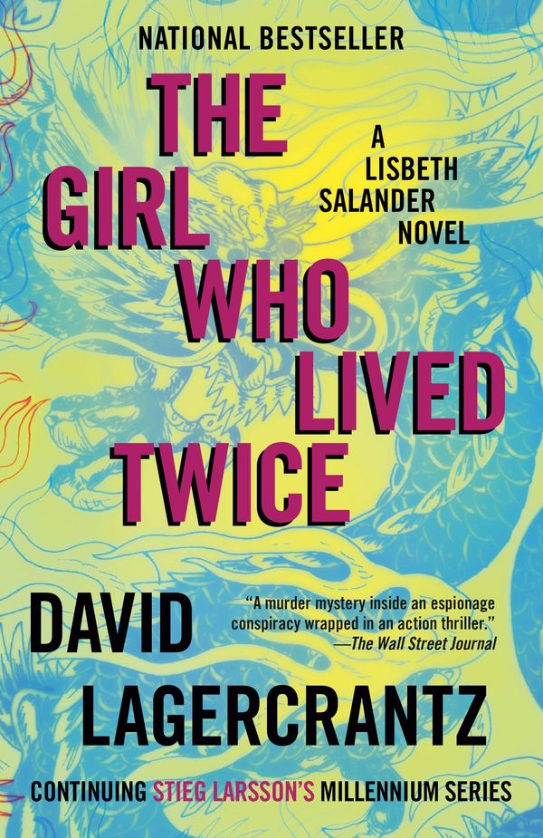 The Girl Who Lived Twice Book Cover