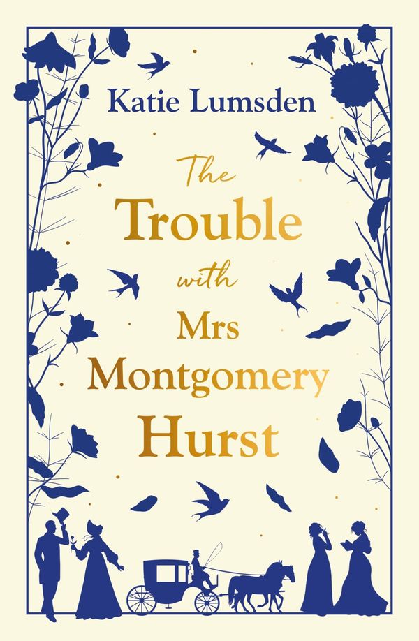 The Trouble With Mrs Montgomery Hurst Book Cover