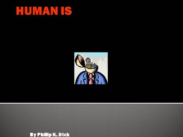 Human Is Book Cover