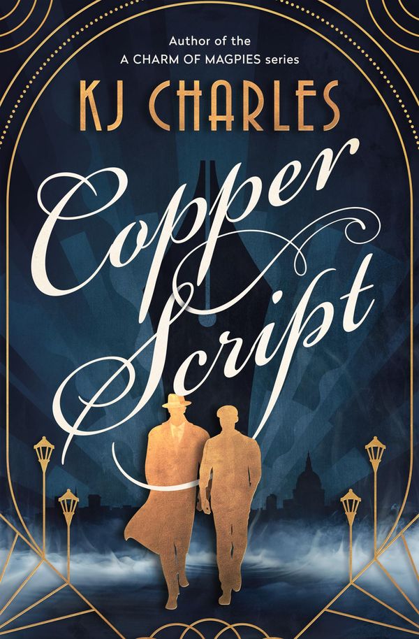 Copper Script Book Cover