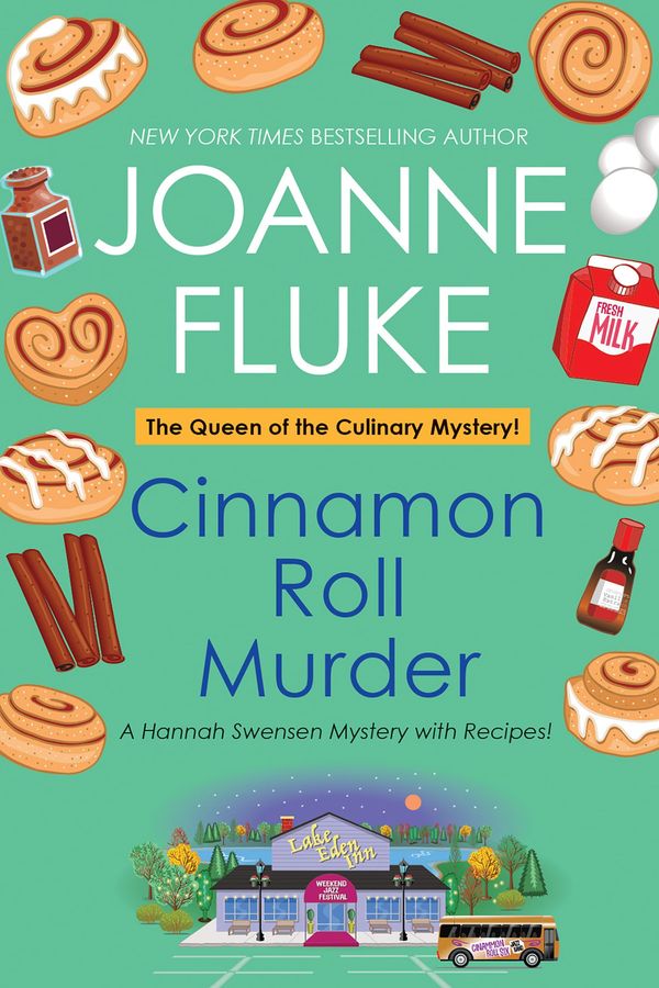 Cinnamon Roll Murder Book Cover