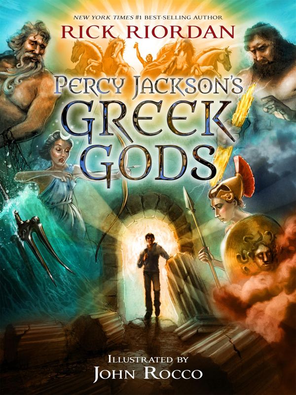 Percy Jackson's Greek Gods Book Cover