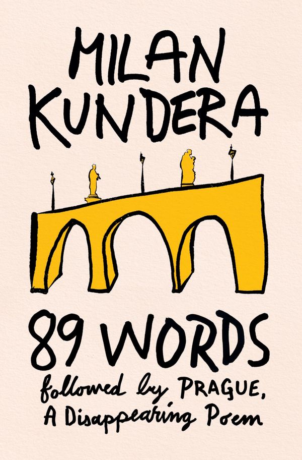 89 Words followed by Prague Book Cover