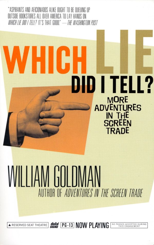 Which Lie Did I Tell? Book Cover