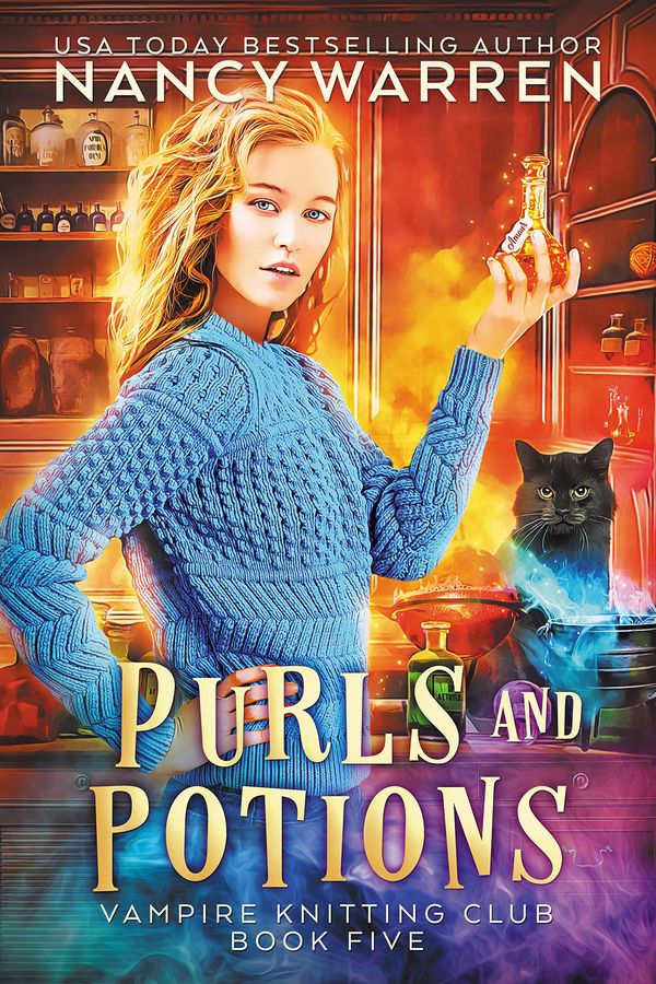 Purls and Potions Book Cover