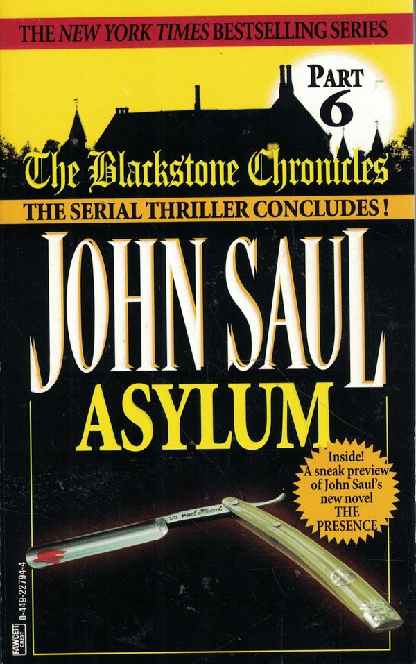 Asylum Book Cover