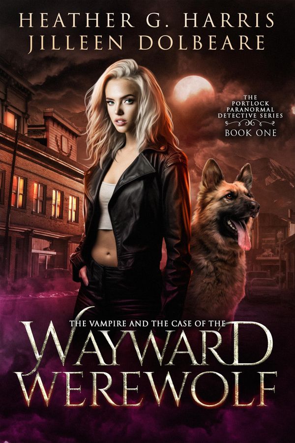 The Vampire and the Case of the Wayward Werewolf cover