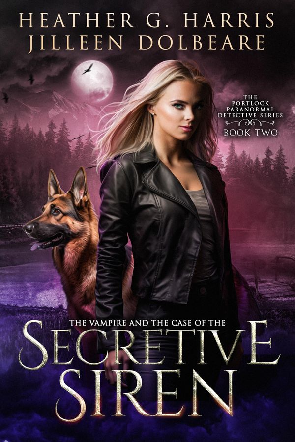 The Vampire and the Case of the Secretive Siren cover