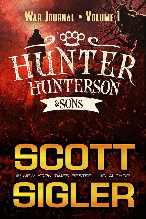 Hunter Hunterson & Sons War Journal Volume One Book Cover