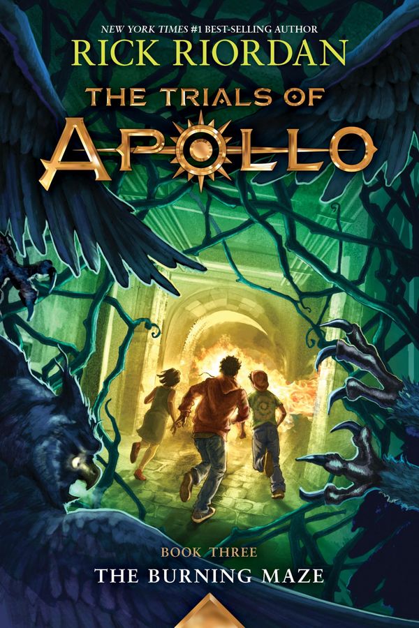 The Burning Maze Book Cover