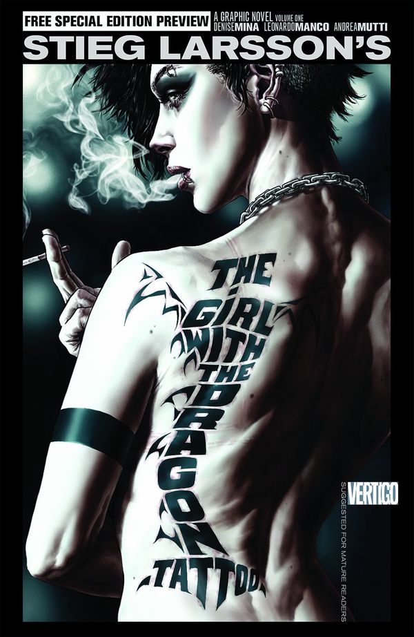 The Girl With the Dragon Tattoo #1 Book Cover