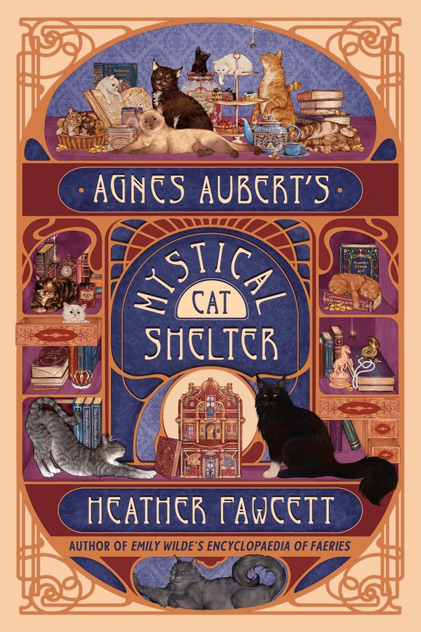 Agnes Aubert's Mystical Cat Shelter Book Cover