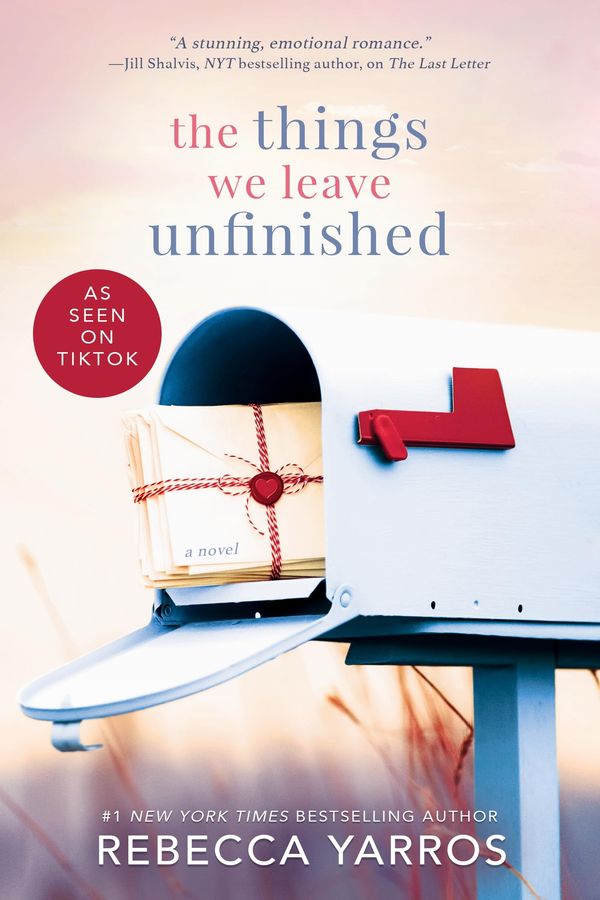 The Things We Leave Unfinished Book Cover