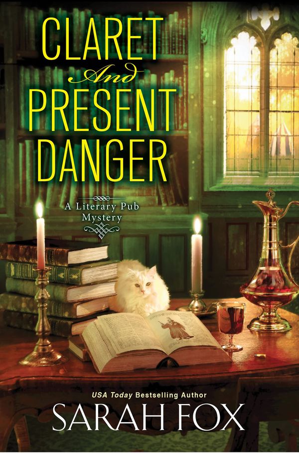 Claret and Present Danger Book Cover