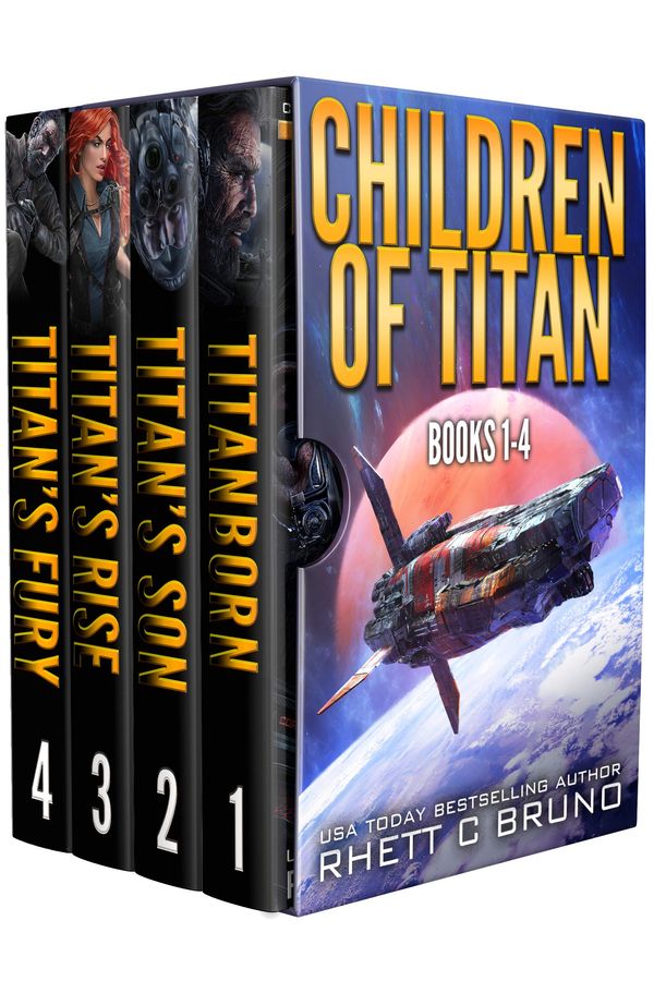Children of Titan Series: Books 1-4 Book Cover
