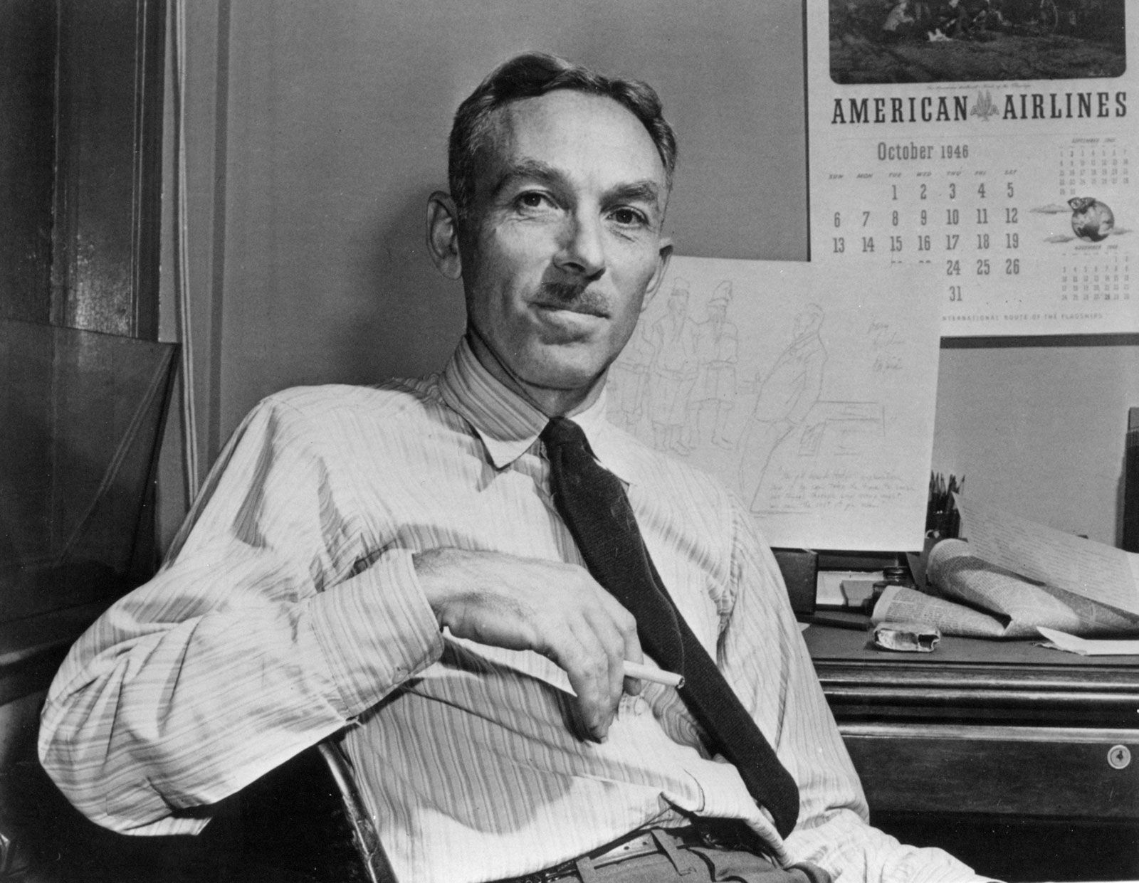 Photo of E. B. White