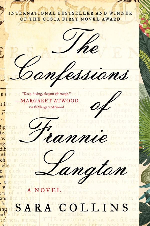 The Confessions of Frannie Langton Book Cover