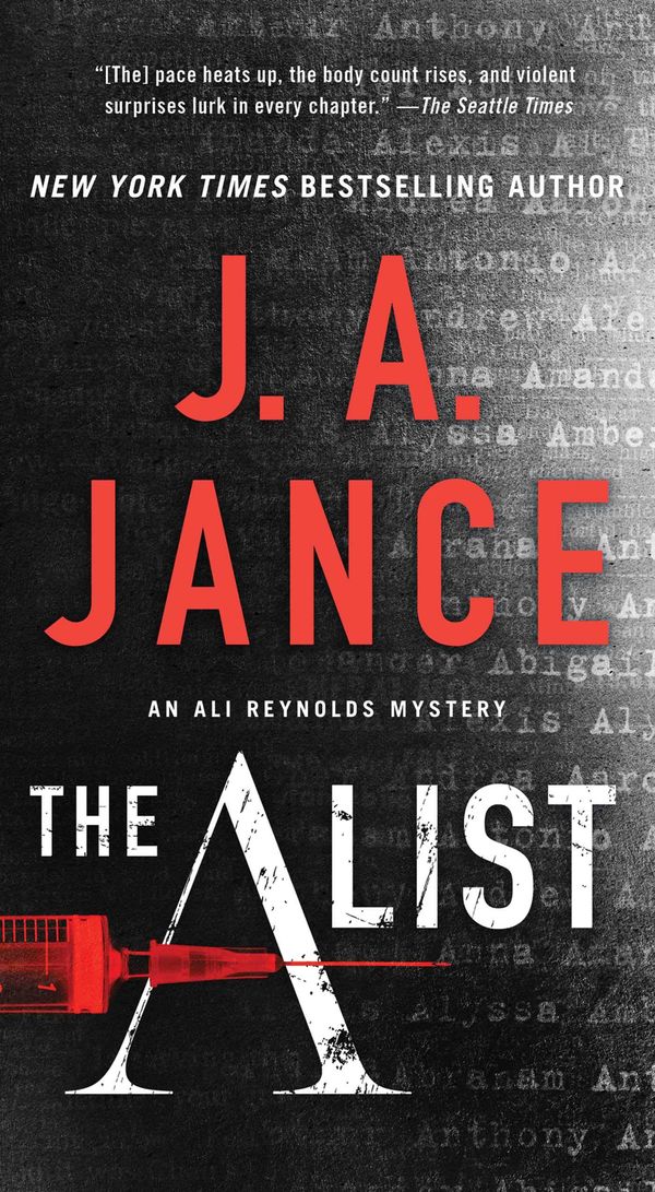 The A List Book Cover