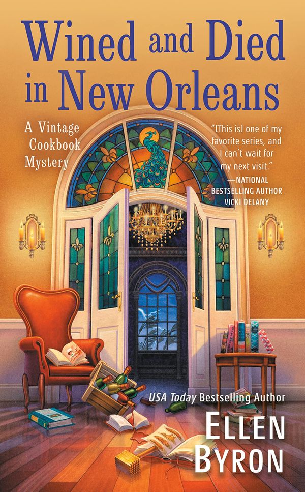 Wined and Died in New Orleans Book Cover