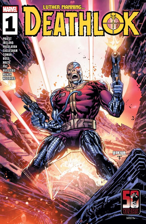 Deathlok 50th Anniversary Special Book Cover