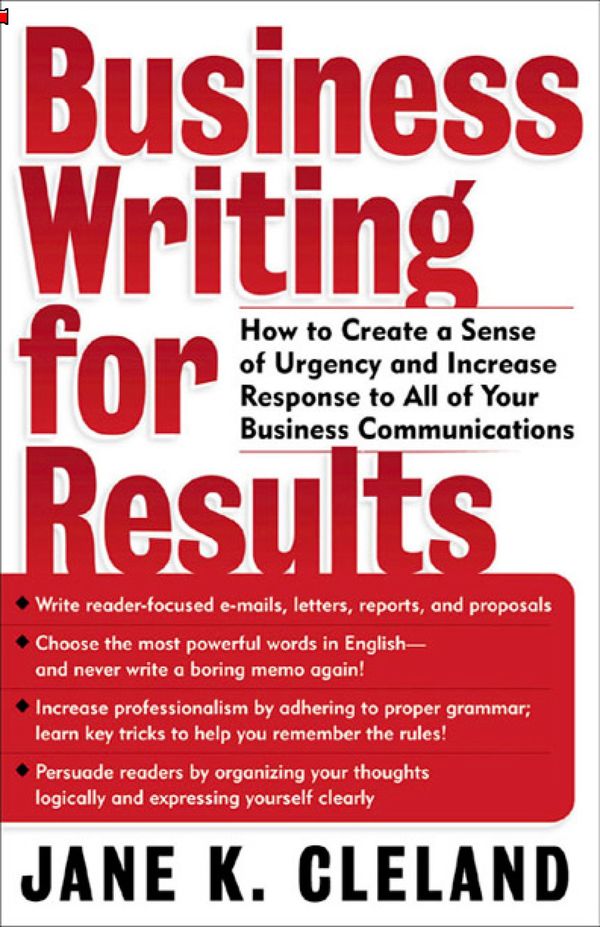 Business Writing for Results Book Cover