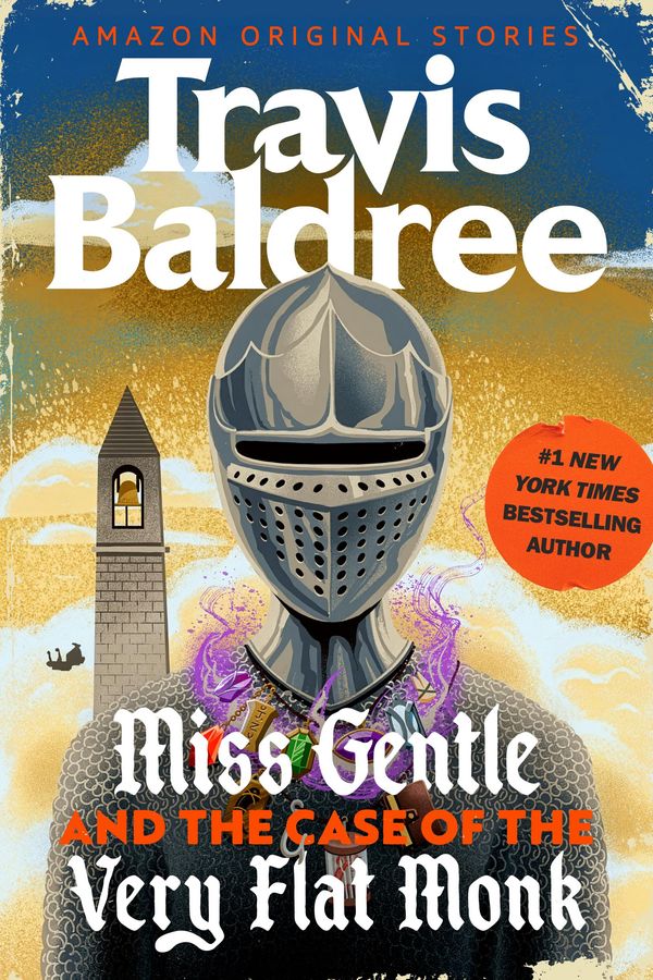 Miss Gentle and the Case of the Very Flat Monk Book Cover