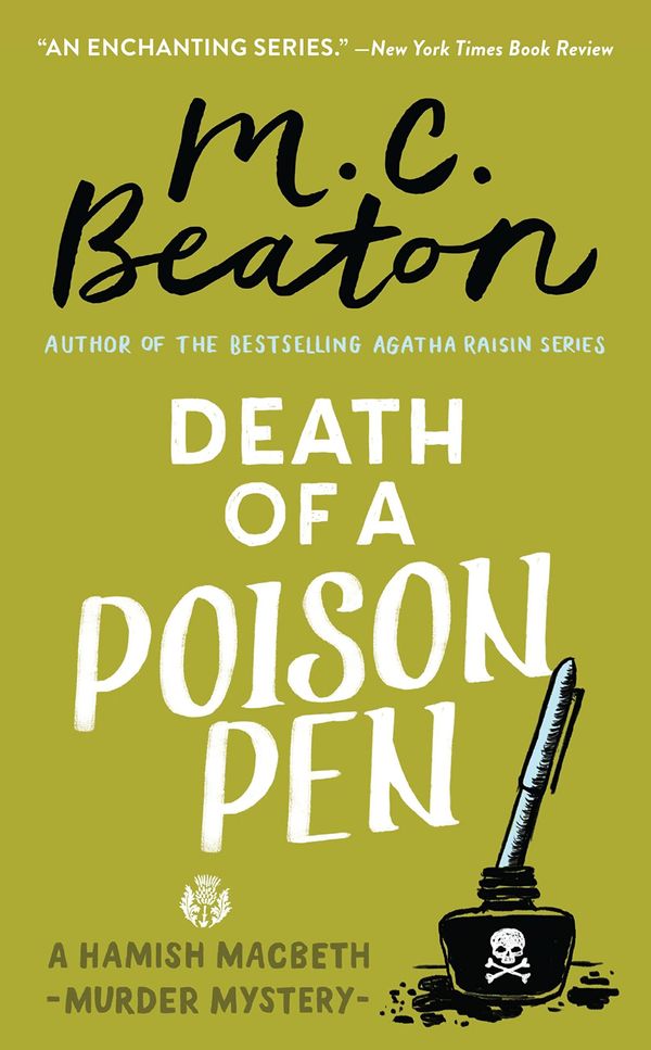 Death of a Poison Pen Book Cover