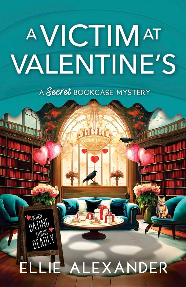 A Victim at Valentine's Book Cover