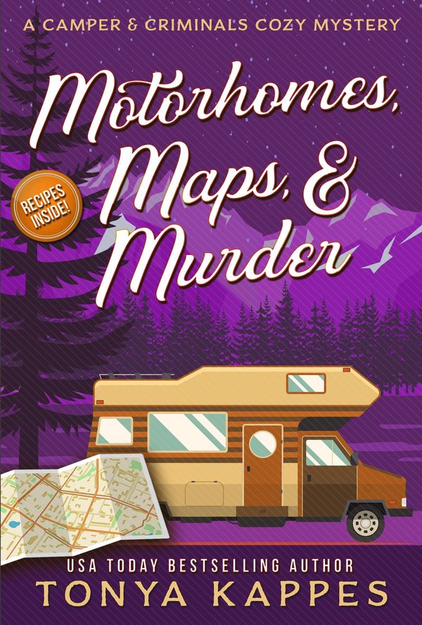 Motorhomes, Maps, & Murder Book Cover