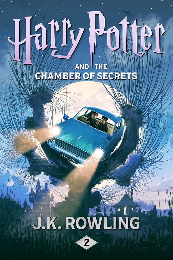 Harry Potter and the Chamber of Secrets Book Cover