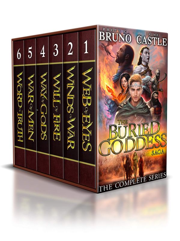 The Buried Goddess Saga: The Complete Series Book Cover