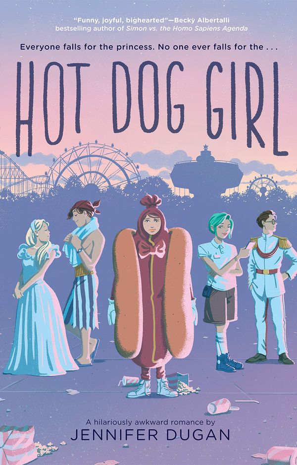 Hot Dog Girl Book Cover