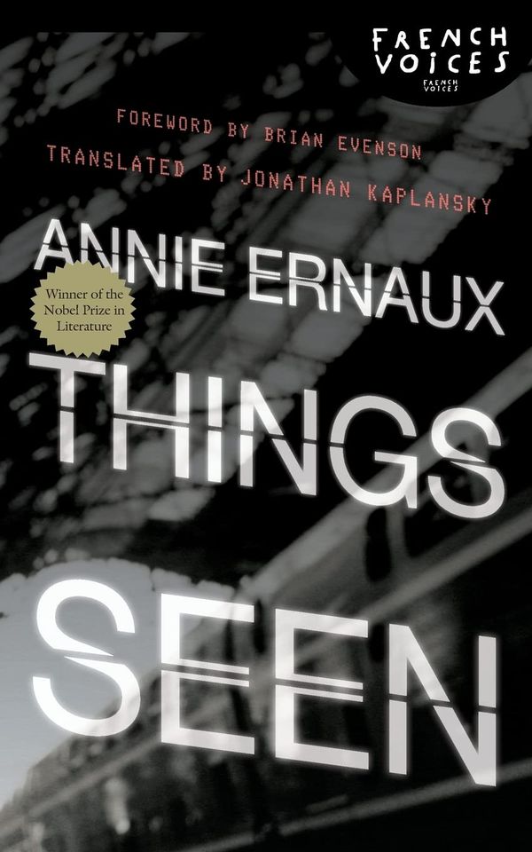 Things Seen Book Cover