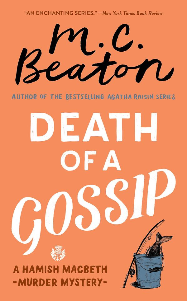 Death of a Gossip Book Cover