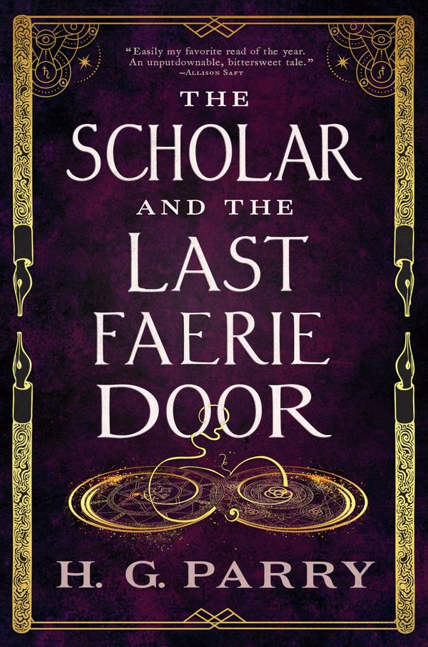 The Scholar and the Last Faerie Door Book Cover