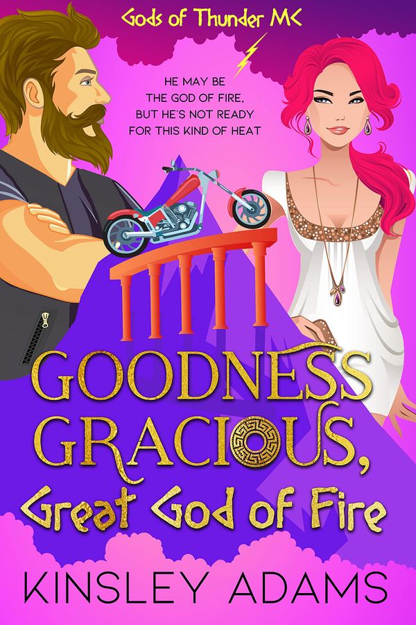 Goodness Gracious, Great God of Fire Book Cover