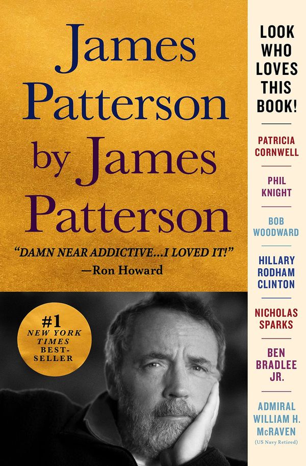 James Patterson by James Patterson: The Stories of My Life Book Cover